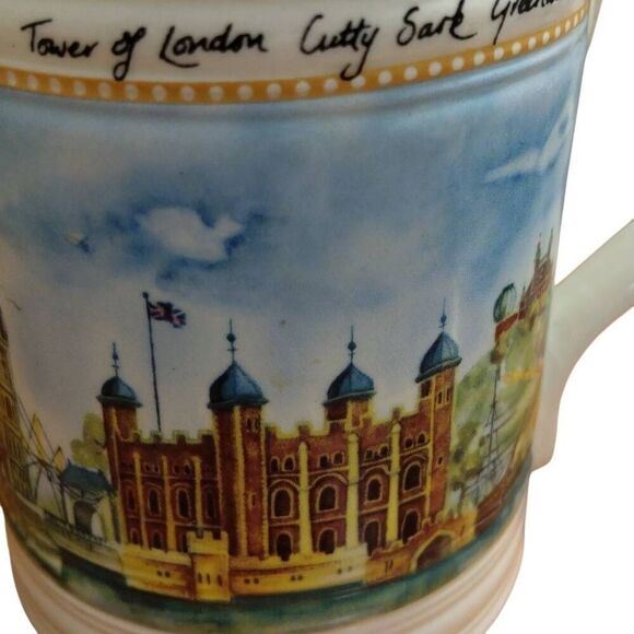 Vintage London Panorama Large Tankard from Harrods - Picture 14 of 16